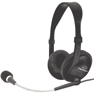  Esperanza Headset EH115 Black