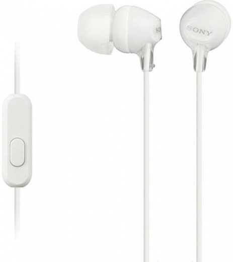  Sony MDR-EX15AP White (MDREX15APW.CE7)