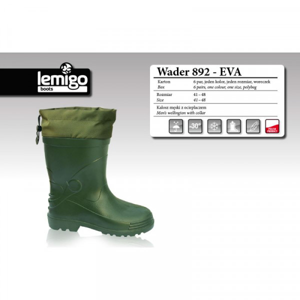  Lemigo Wader-EVA  43   -30C (892-43)