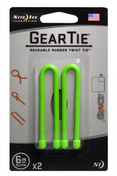   Nite Ize Gear Tie 6 2  (094664018129)