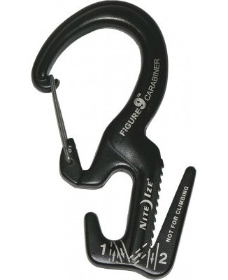    Nite Ize Large F9 Carabiner with Rope