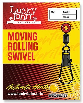 -  Lucky John Moving Roling Swivel 5056-00L 10 