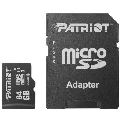  ' Patriot 64GB microSD (PSF64GMCSDXC10)