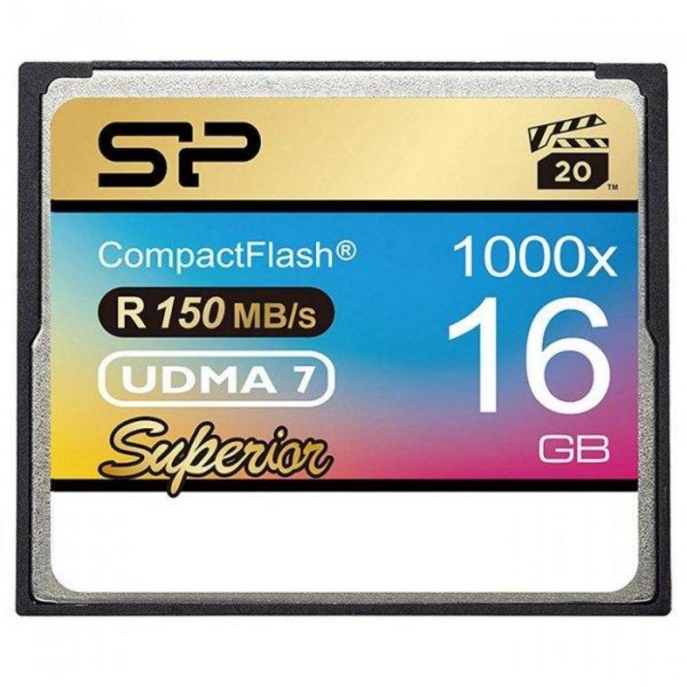   Silicon Power 16GB CF 1000X (SP016GBCFC1K0V10)