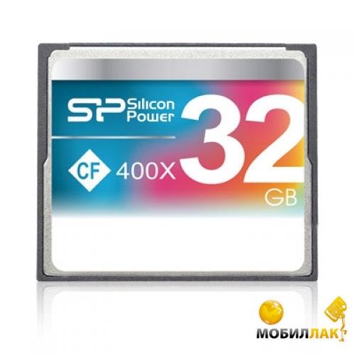   Silicon Power 32GB Compact Flash (400x) (SP032GBCFC400V10)