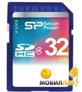   Silicon Power SDHC 32 GB Class 4 (SP032GBSDH004V10)