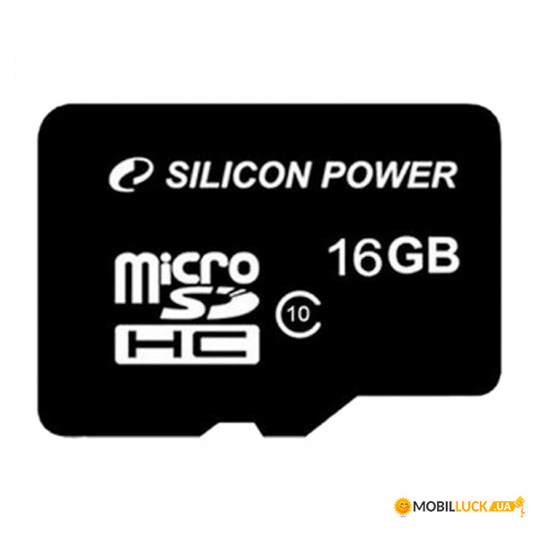   Silicon Power microSDHC 16Gb Class 10