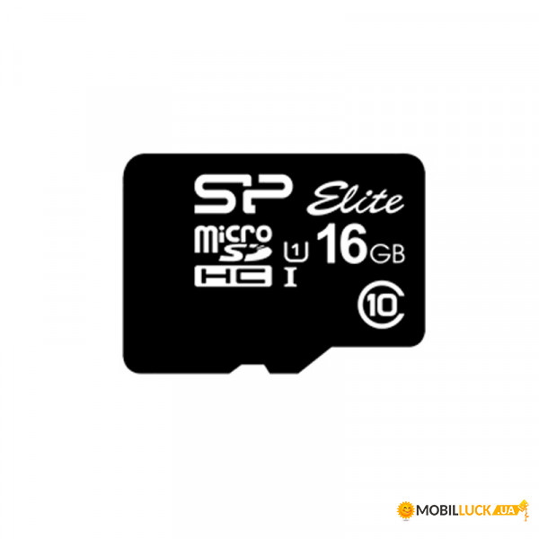   Silicon Power microSDHC 16Gb Elite UHS-1