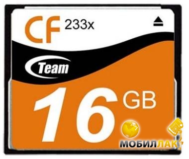   Team Compact Flash 16GB (233x) (TCF16G23301)