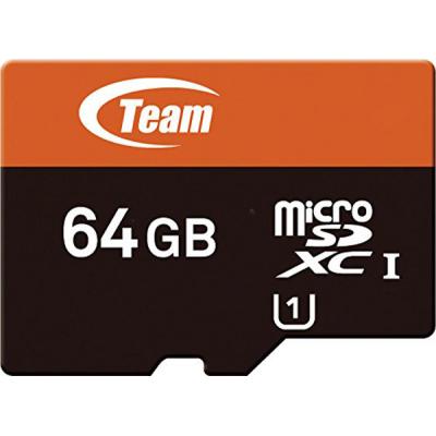    Team microSDXC 64GB Class 10 UHS-I (SD adapter) (TUSDX64GUHS03)