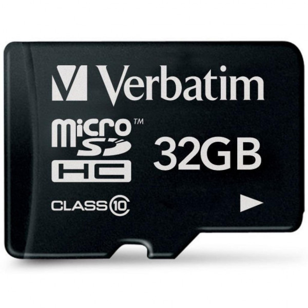   Verbatim 32GB microSDHC class 10 (44013)