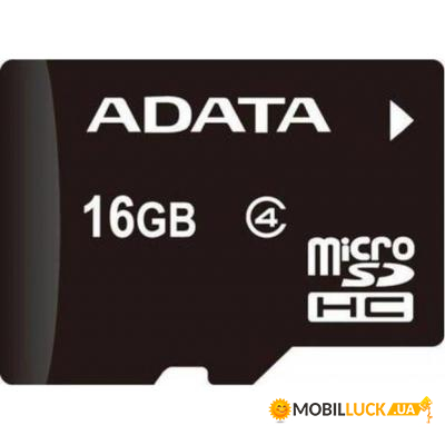   A-Data 16GB microSDHC Class 4 (AUSDH16GCL4-R)