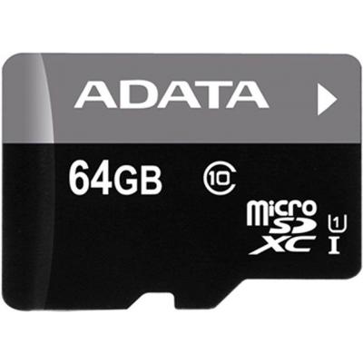   A-Data 64GB microSD class 10 UHS-I (AUSDX64GUICL10-R)