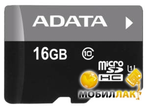   A-Data 16GB microSDHC Class 10 UHS-I U1 (adapter SD) (AUSDH16GUICL10-RA1)