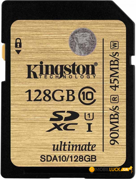   Kingston SDHC/SDXC Class 10 UHS-I 128Gb