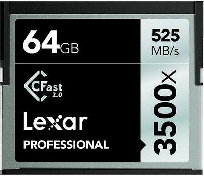   Lexar CFast 64GB 3500X Professional (LC64GCRBEU3500)