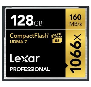   Lexar Professional CF 128GB 1066X (LCF128CRBEU1066)