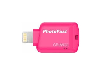   PhotoFast iOS Card Reader CR8800 Red