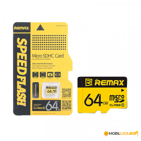   Remax microSDHC 64Gb Class 10