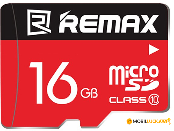   Remax microSDHC Class 10 UHS-I 16 Gb