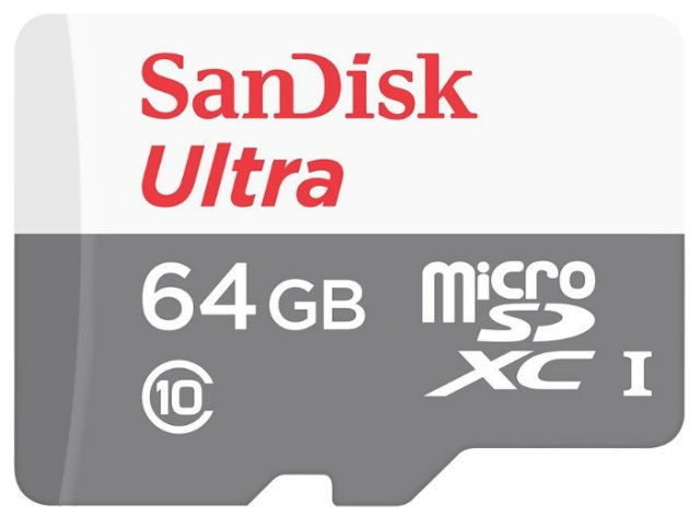   SanDisk Ultra 64GB microSDXC Class 10 (SDSQUNB-064G-GN3MN)