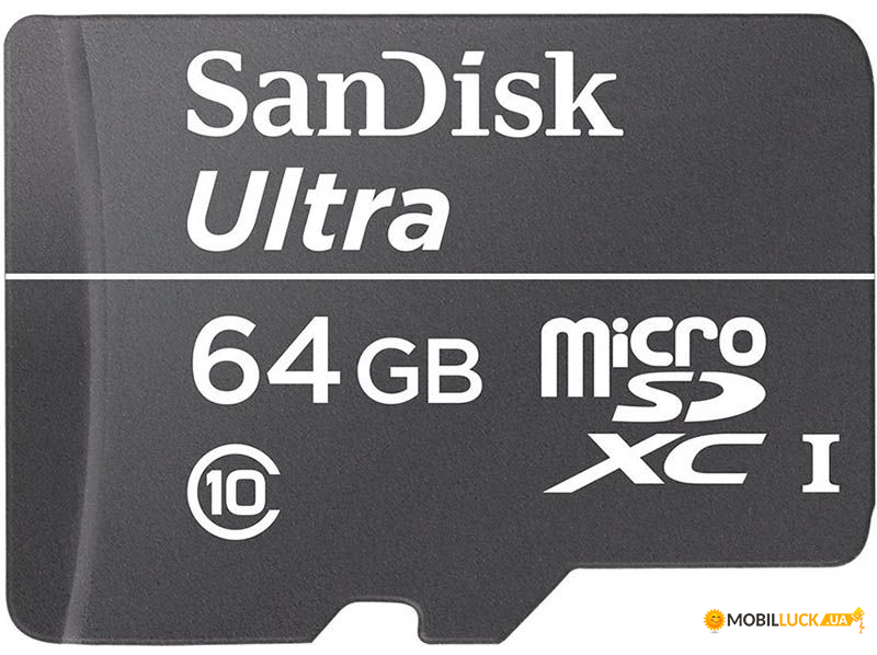   SanDisk microSDXC class 10 UHS-I Ultra 64Gb