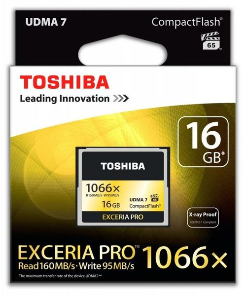   Toshiba 1066X 16 GB Compact Flash