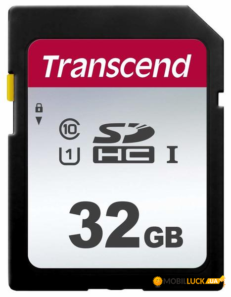   Transcend SDHC 300S 32GB UHS-I U1 (TS32GSDC300S)