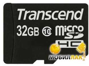  ' Transcend microSDHC 32 GB Class 10 (no adapter) (TS32GUSDC10)