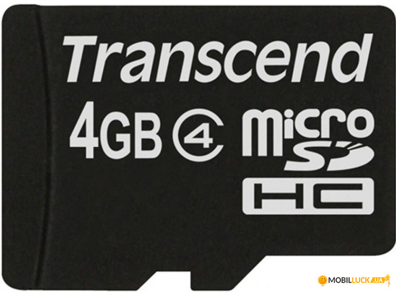   Transcend microSDHC class 4 4Gb