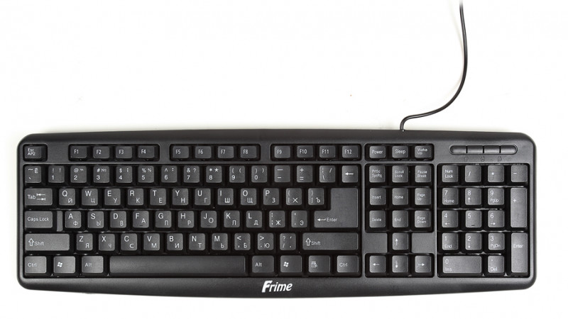  Frime FKBS-002 PS/2, Black