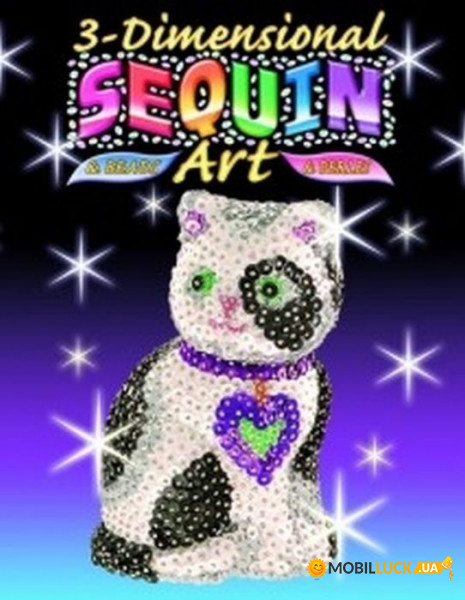    Sequin Art 3D Cat (SA0501)