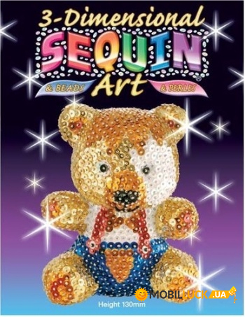    Sequin Art 3D Teddy (SA0502)