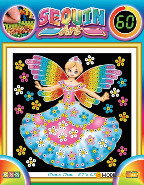    Sequin Art 60 Fairy Princess SA1336