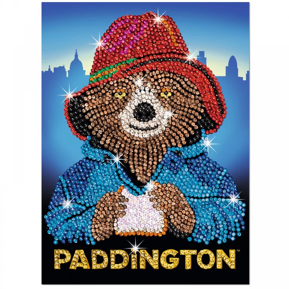    Sequin Art PADDINGTON Movie Paddington Face SA1508