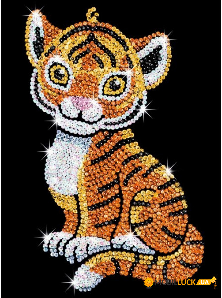    Sequin Art RED Tia Tiger SA1413