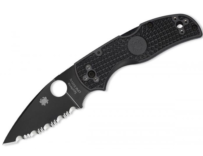  Spyderco Native 5 SER Black Blade FRN