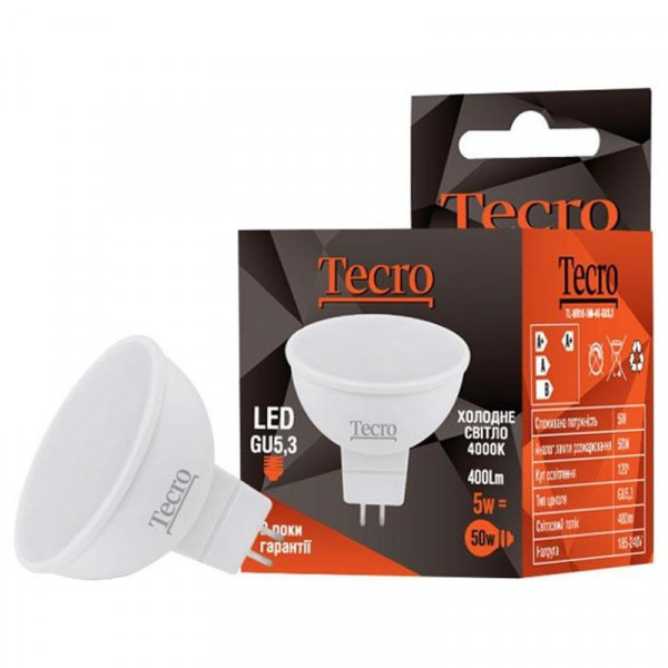  LED Tecro TL-MR16-5W-4K-GU5.3