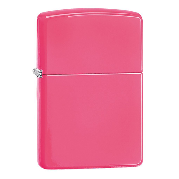  Zippo 28886 Reg Neon Pink Lighter