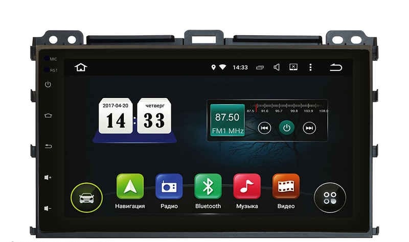   Incar AHR-1083 Android 5.1 (Toyota Prado 120 )