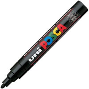  UNI Posca 0.9-1.3,  (PC-3M.Black)