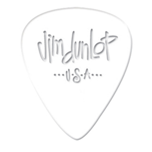   Dunlop 483P01HV Genuine Celluloid White Classic Heavy (12 )