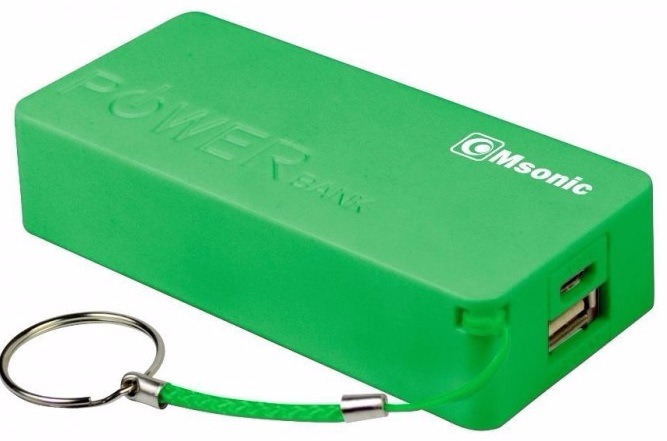   Msonic 5000mAh MY2580E Green