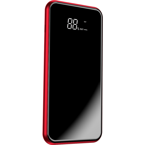   Baseus Power Bank 8000mAh Full screen bracket Series Wireless Charging Red (PPALL-EX09)