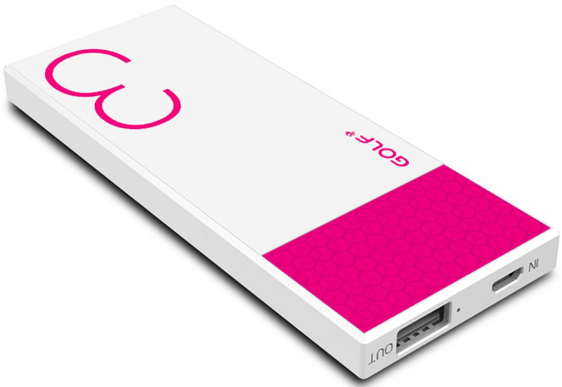   Golf Hive3 3000 mAh White/Pink