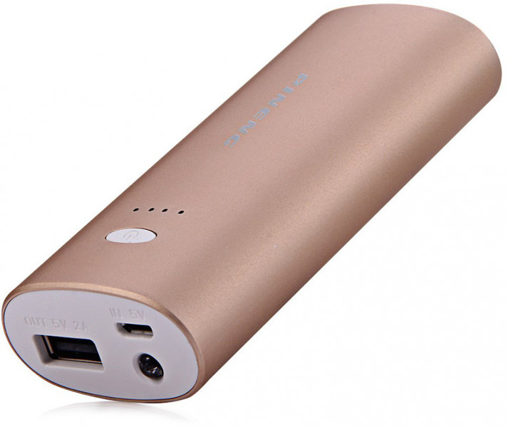   Pineng PN-926 Power bank 5000mAh Gold