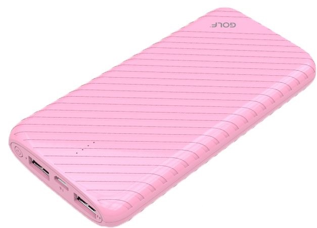   Power Bank Golf G19 10000 mA/h Pink