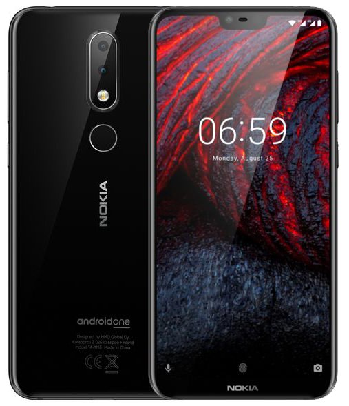  Nokia 6.1 Plus 6/64Gb Black *EU