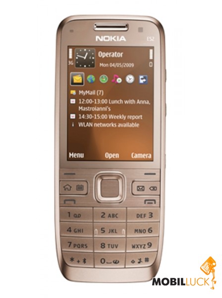 Nokia E52 Golden Aluminium