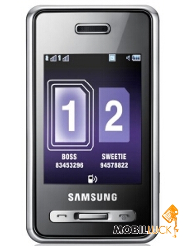 Samsung SGH-D980 Black DuoS